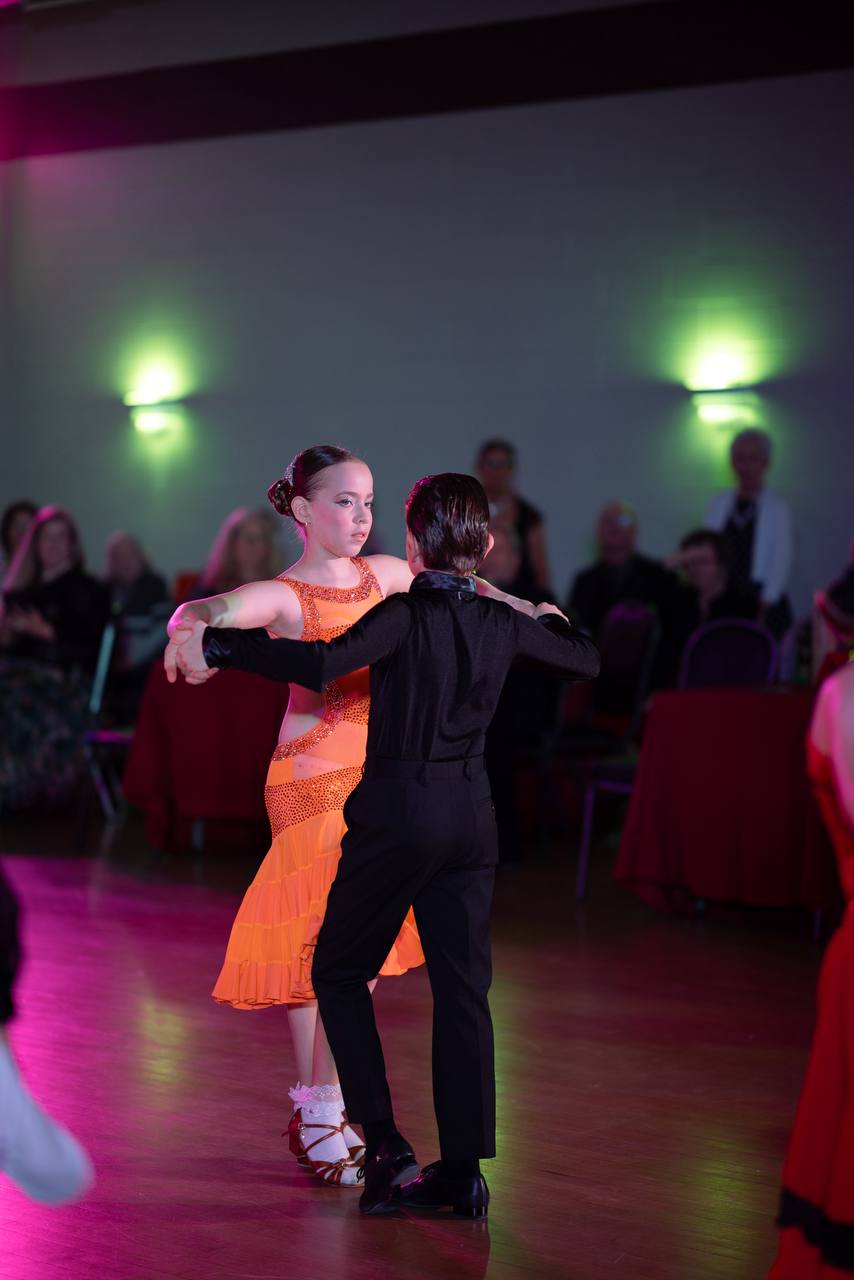 Young dancers taking part in a kids program